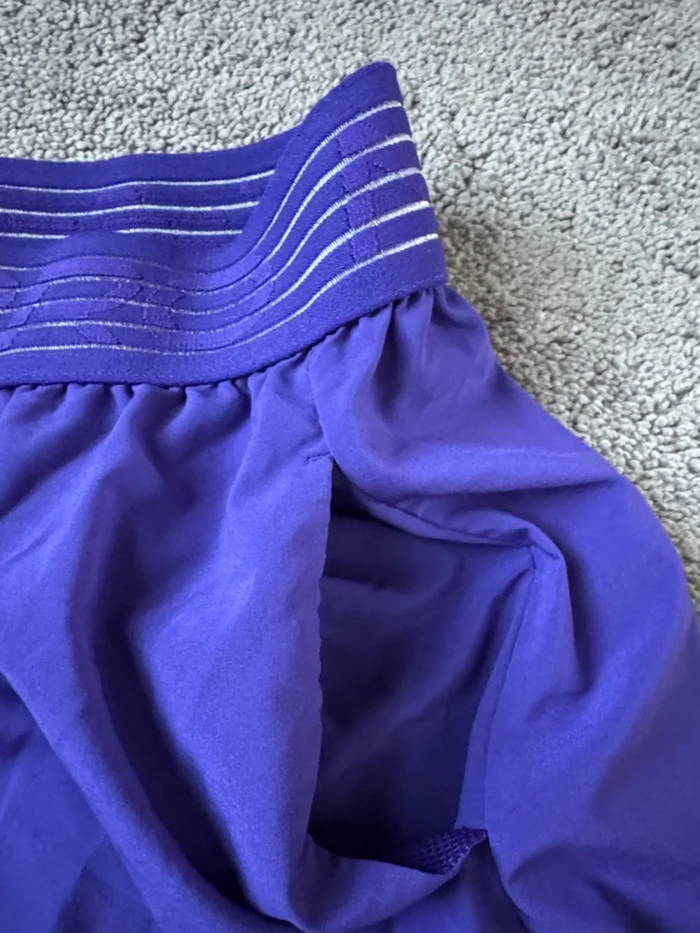 Nike Dri Fit JMU James Madison University Field Hockey Purple Shorts SIZE M - Picture 6 of 8